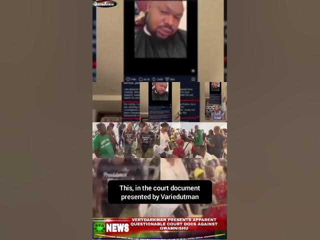 VeryDarkMan Presents Apparent Questionable Court Docs Against Gwamnishu