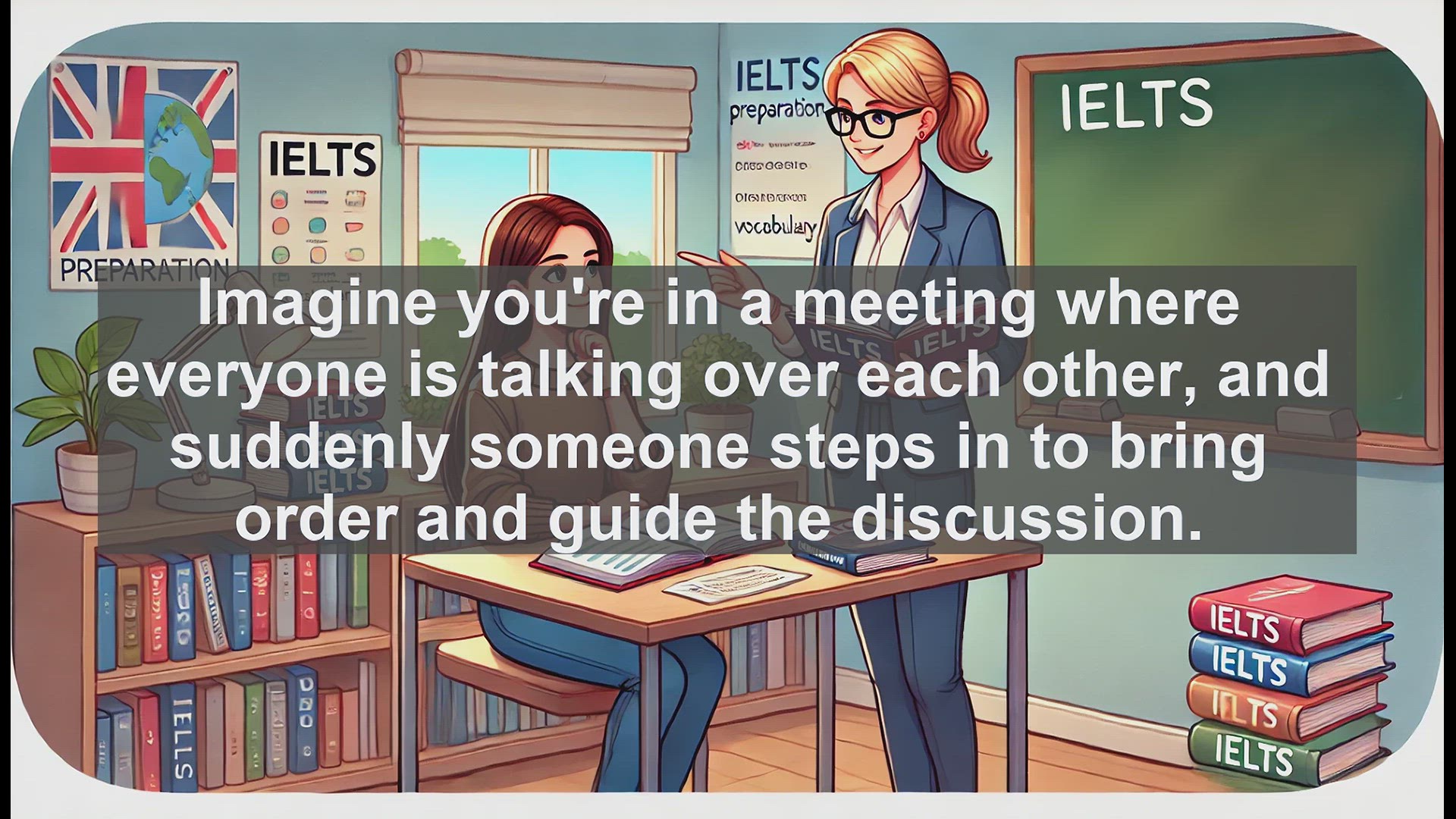 'Video thumbnail for 2500 Must Know IELTS 6.5 Vocabulary - What is a Facilitator? Key IELTS Vocabulary Explained'