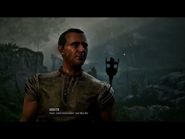 Video thumbnail for Gothic Remake - Chapter 1 New Camp: Talk To Horatio "I Will Take On The Ricelord" Gain +5 Strength
