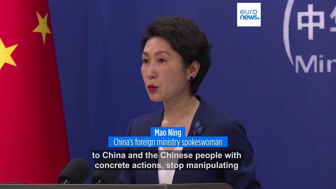Video thumbnail for Beijing slams US comments on Tiananmen Square crackdown as 'smear' of China