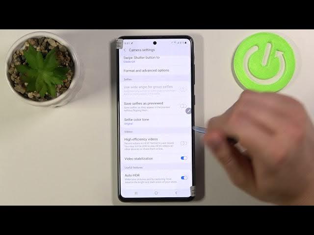 Video thumbnail for How to Turn Off Camera Mirror Effect in Samsung Galaxy Note 10 Lite? Samsung Camera Feature