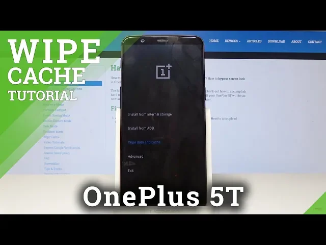 Video thumbnail for How to Wipe Cache Partition in OnePlus 5T - Reset Cache Files
