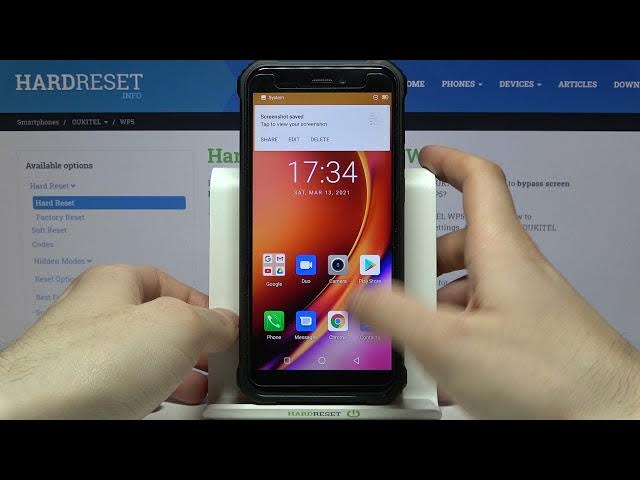 Video thumbnail for How to Take Screenshot in OUKITEL WP5 – Catch Display