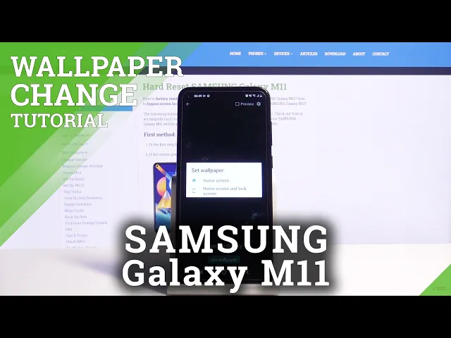 Video thumbnail for How to Install Live Galaxy Wallpaper in SAMSUNG Galaxy M11 – Set Up Wallpaper