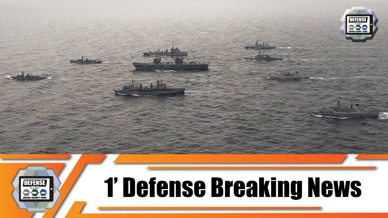 Video thumbnail for Final test for UK Navy Carrier Strike Group before first operational deployment