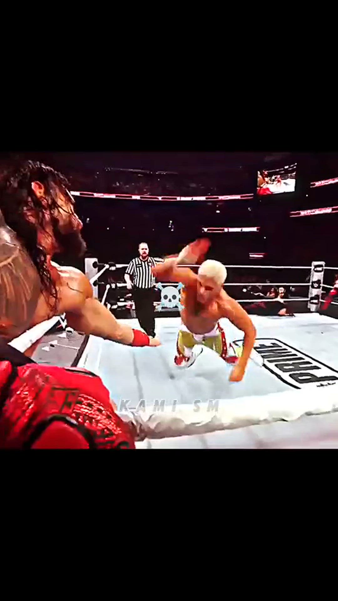 Video thumbnail for The bloodline vs Roman reigns and Cody Rhodes