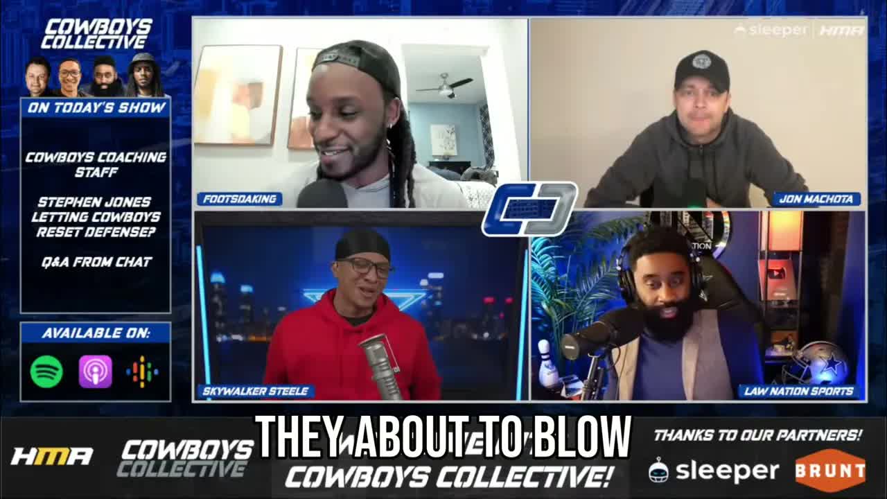 Video thumbnail for law nation sports: cowboys collective: sleeper app, hma code & super bowl picks