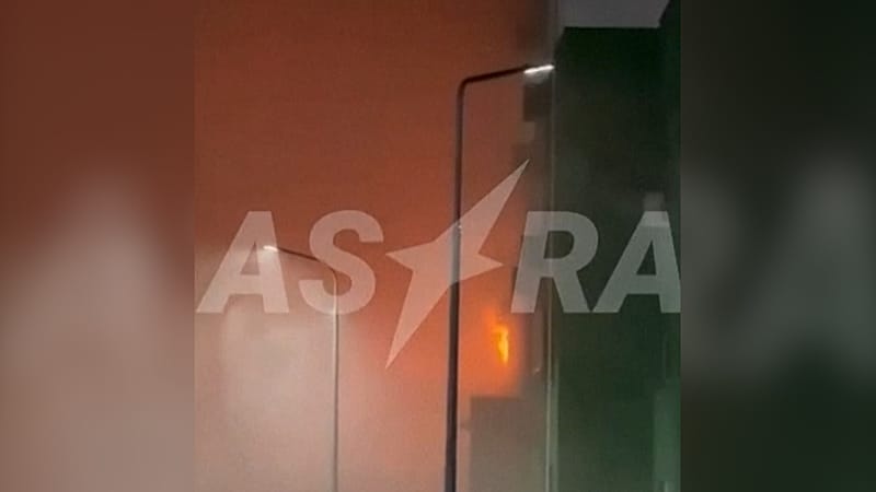 Video thumbnail for Ukrainian drone strike injures seven in Russia's Tver, causes fire, evacuation