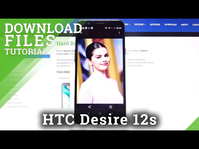 Video thumbnail for Where to Find Downloaded Files in HTC Desire 12s – Folder with Downloads