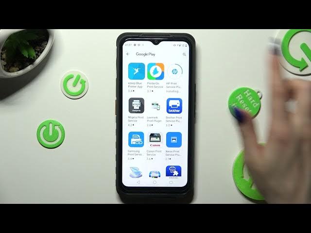 Video thumbnail for How To Connect Printer With CAT S53