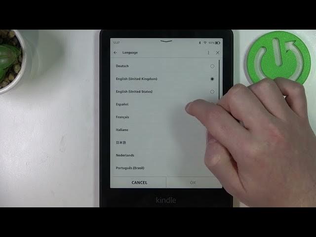 Video thumbnail for Amazon Kindle Paperwhite 11th Generation - How To Change System Language