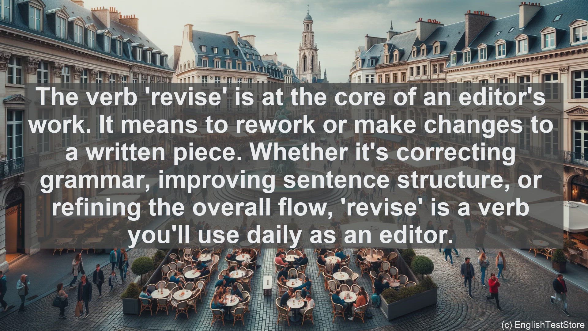 'Video thumbnail for Top 10 English Verbs for Book Editor'