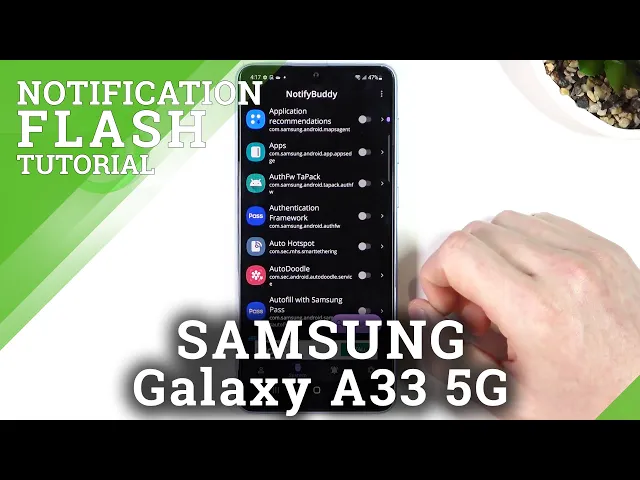 Video thumbnail for How to Setup Custom LED Notifications on SAMSUNG Galaxy A33 5G // NotifyBuddy App