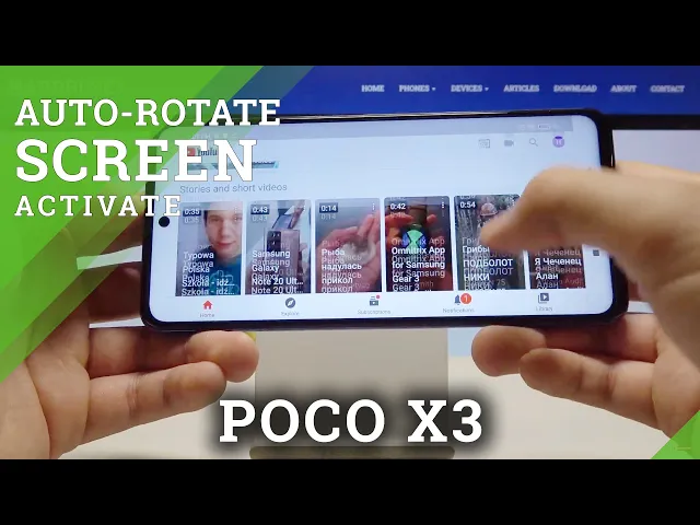 Video thumbnail for How to Turn On Auto Rotate Screen on POCO X3 – Turn Screen Automatically