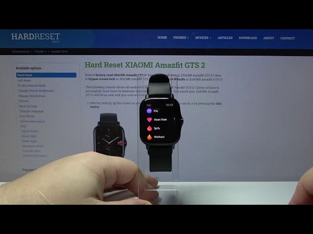 Video thumbnail for Flight Mode in XIAOMI Amazfit GTS 2 – Disable Network Connection