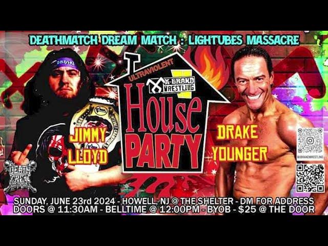 Video thumbnail for XBW Project X : Ultraviolent House Party Commercial [6-23-2024]