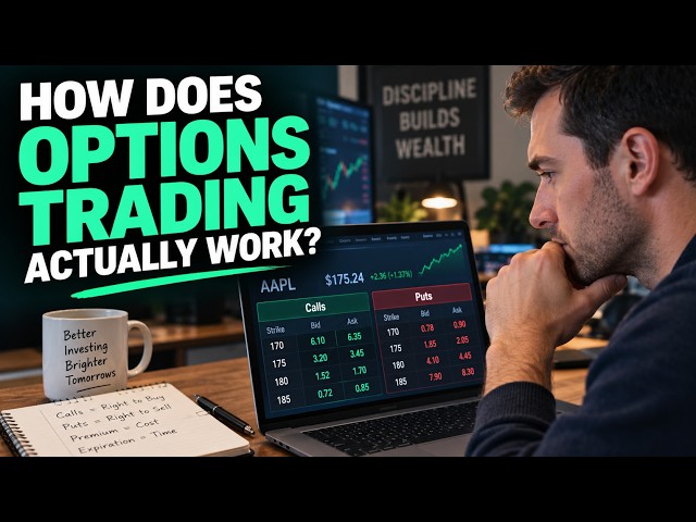 Video thumbnail for How does options trading actually work?