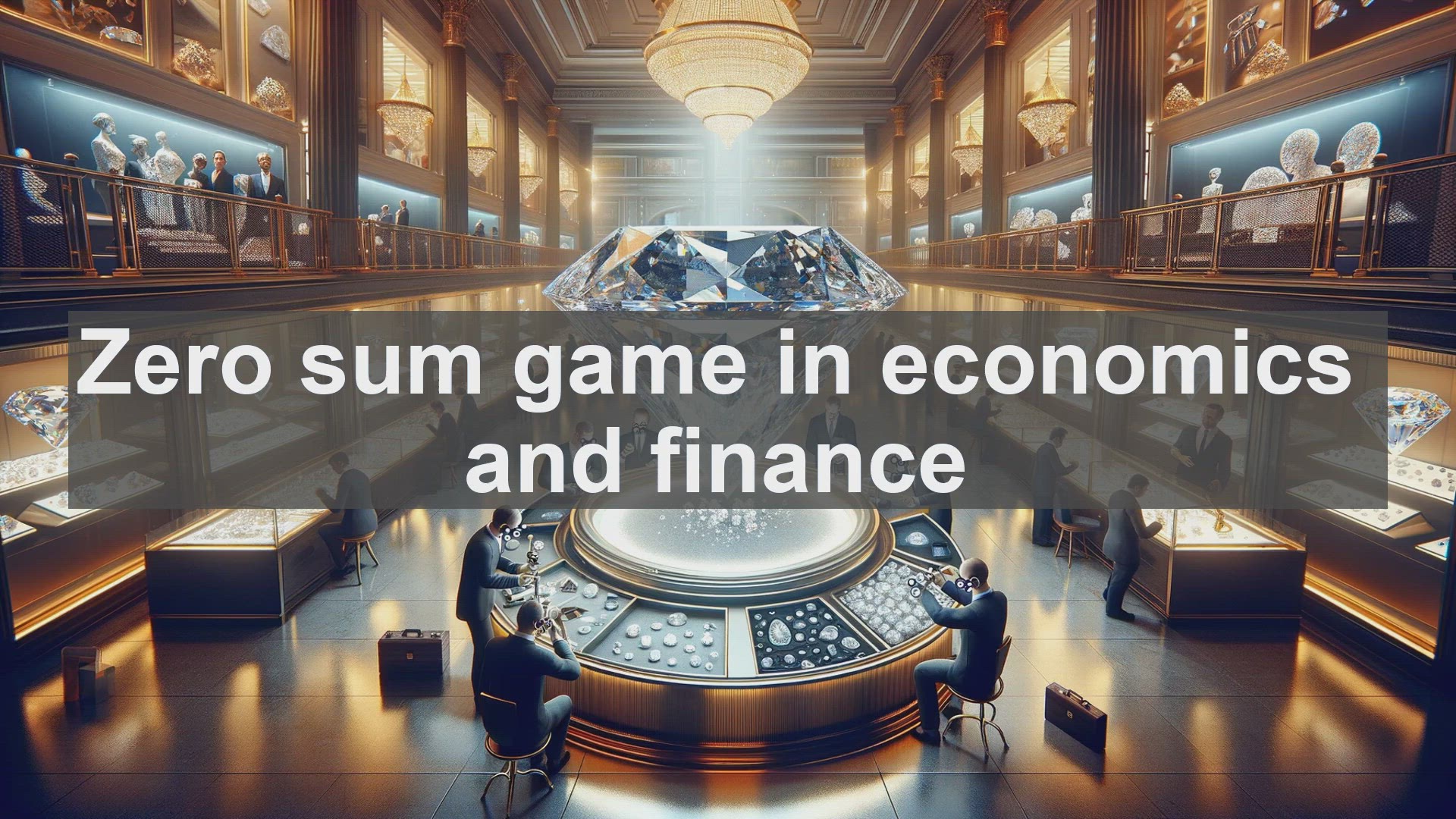 'Video thumbnail for Zero sum game in economics and finance'