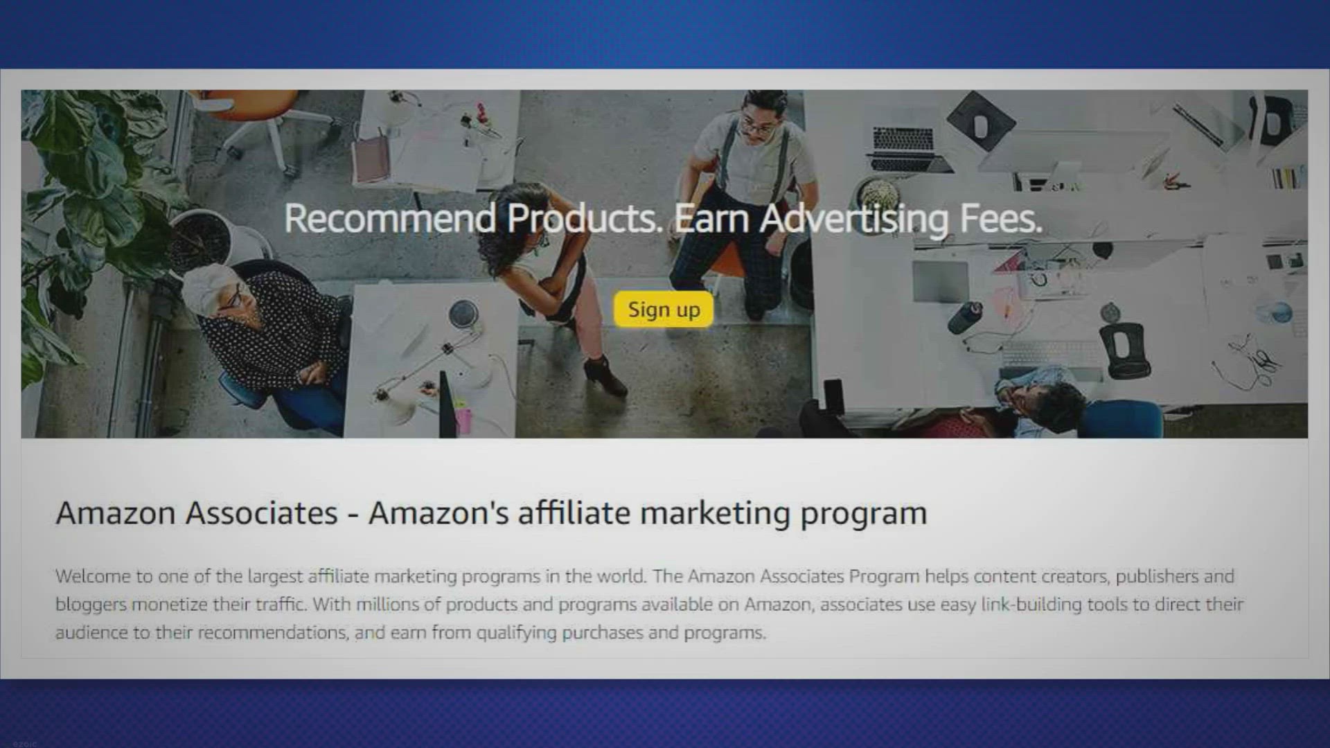 Video thumbnail for Join the Amazon Affiliate Program in 2024 (In 12 Steps)