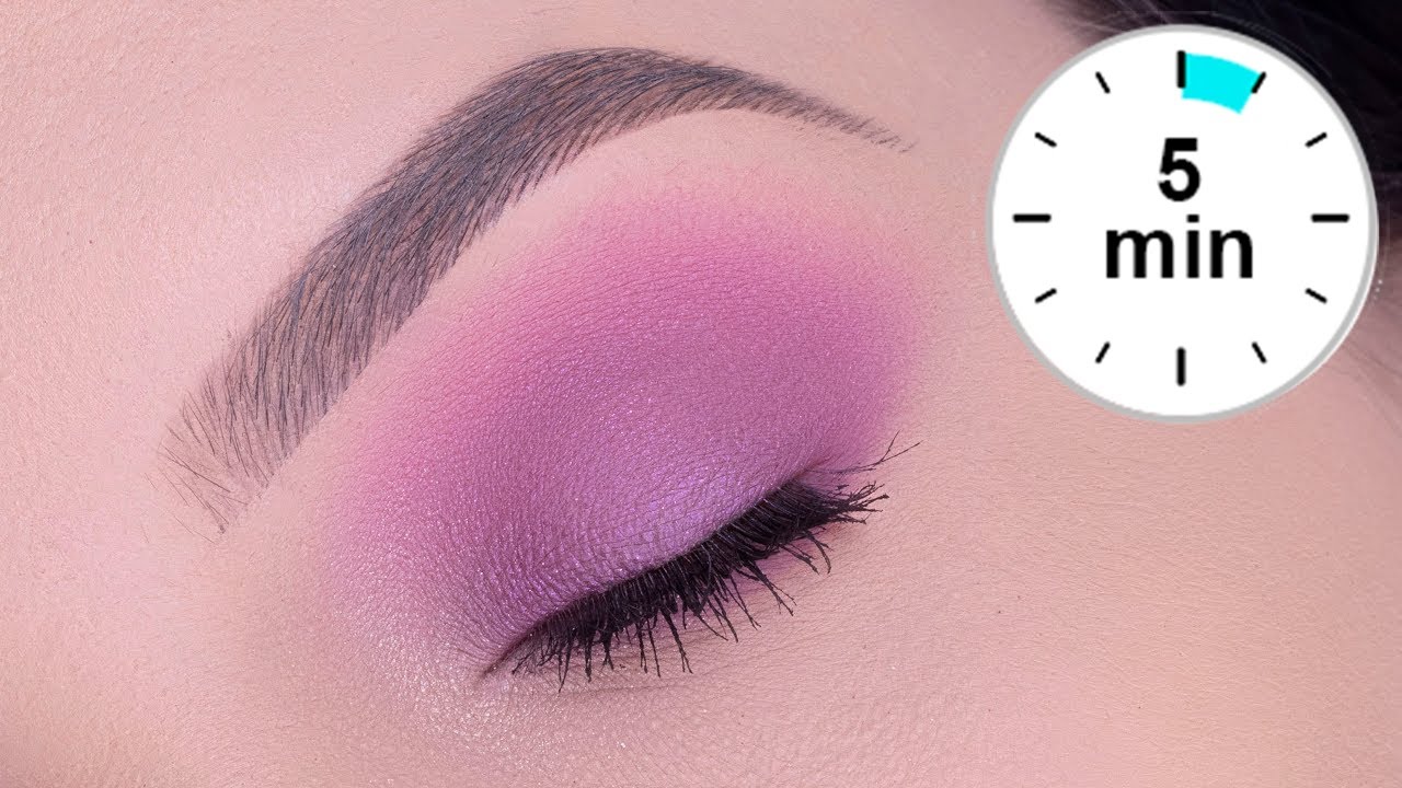 Video thumbnail for 5 MINUTE Quick & Easy Pink Eye Look For Brown or Green Eyes