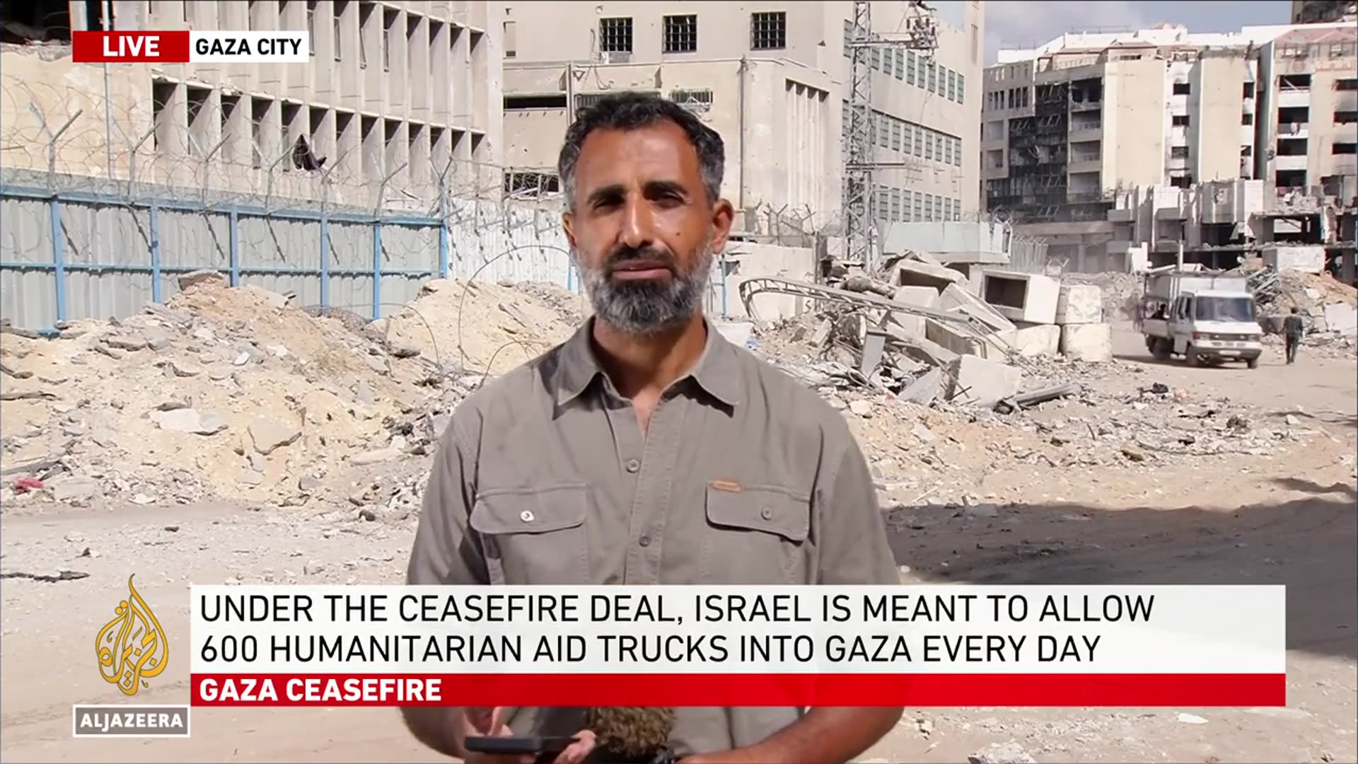 'Video thumbnail for Returning to northern Gaza is a return ‘to nothing’'