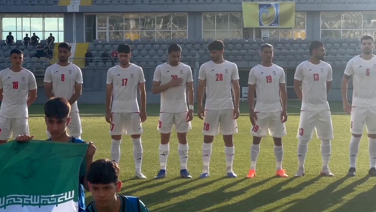 Video thumbnail for Türkiye: Iran's national football team prepares for World Cup in Türkiye.