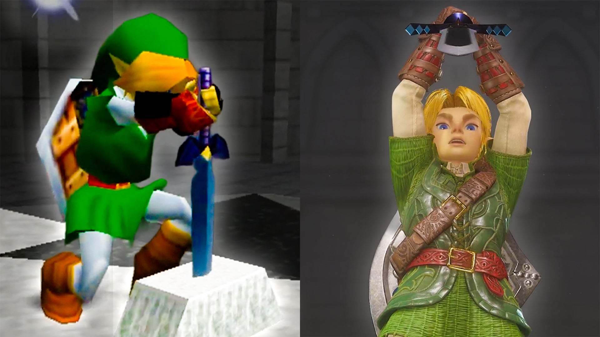 Video thumbnail for Zelda: Ocarina of Time Trailer Remake Comparison - 1998 Original VS 2026 Remake