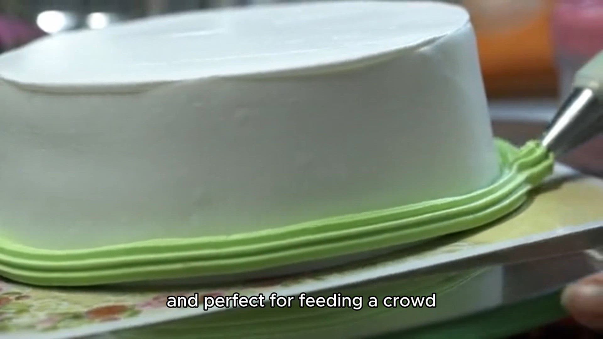 Video thumbnail for American sheet cake