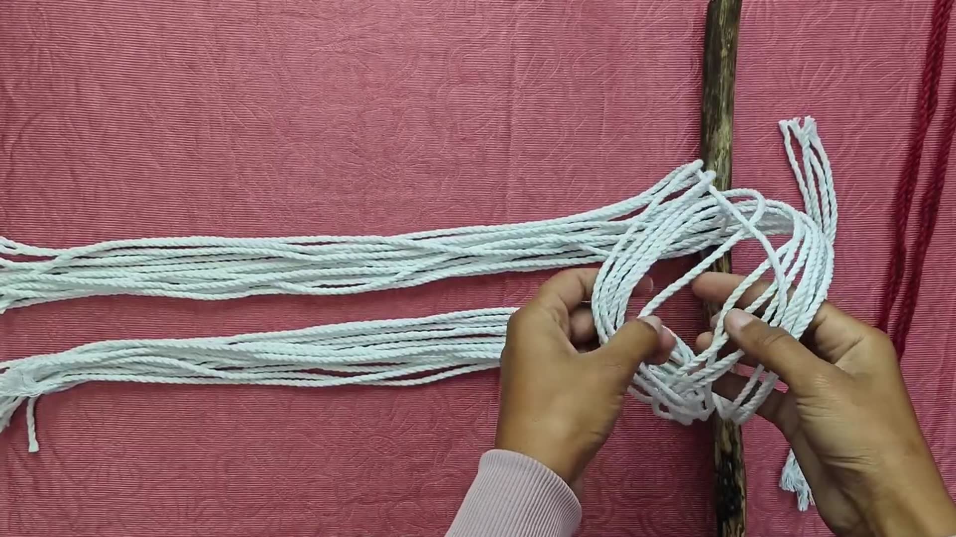 Video thumbnail for DIY Macramé Heart Coaster