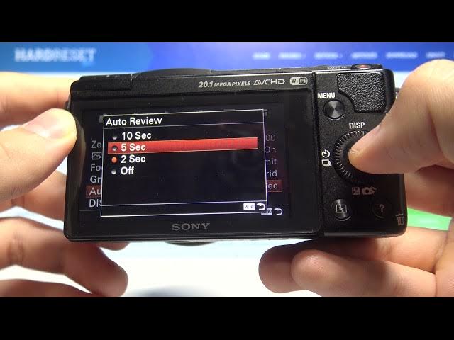 Video thumbnail for Sony Alpha A5000 - How to Adjust Auto Review?