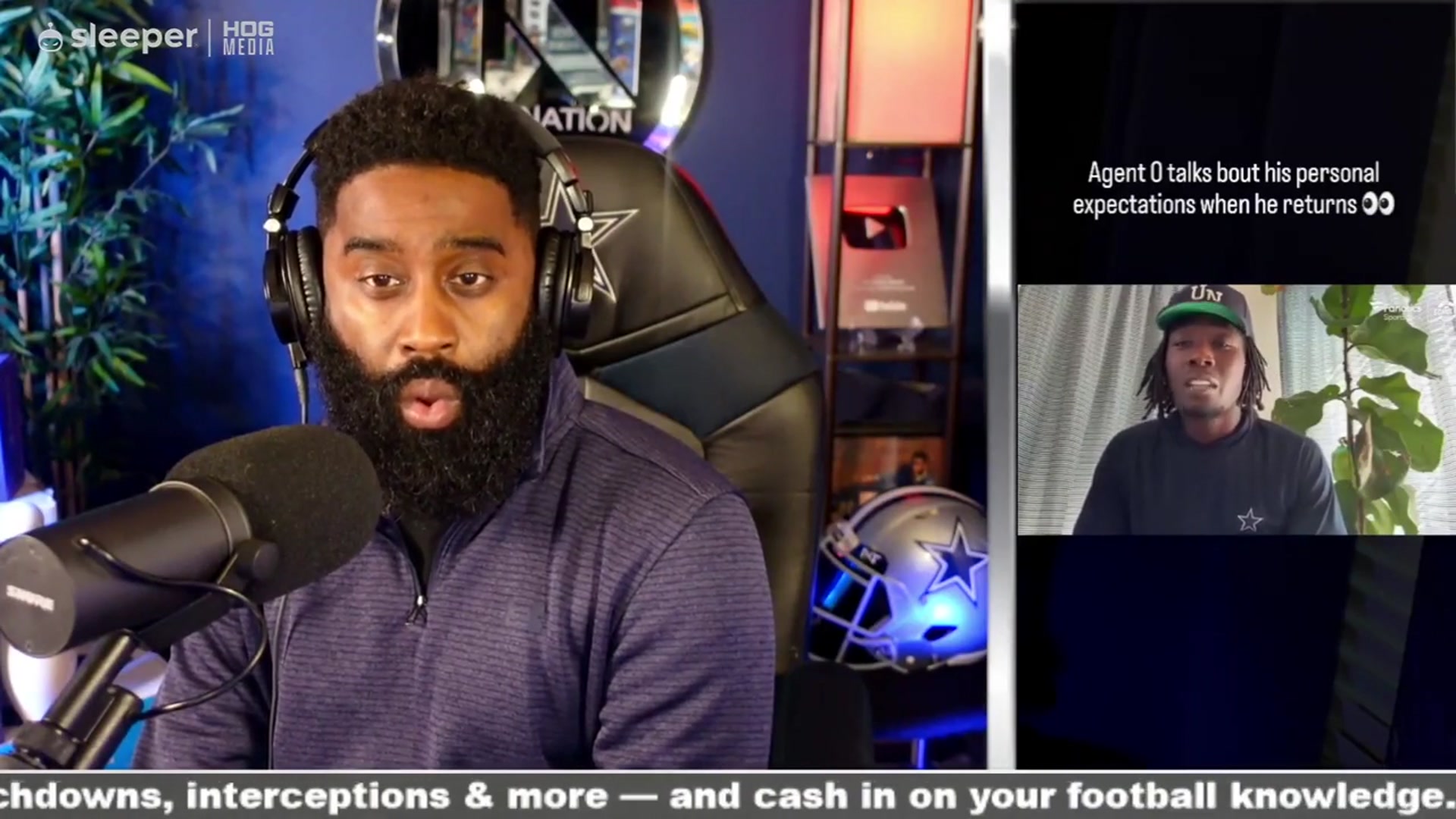 'Video thumbnail for Law Nation Sports: cowboys' overshown is back! can his return change everything?'