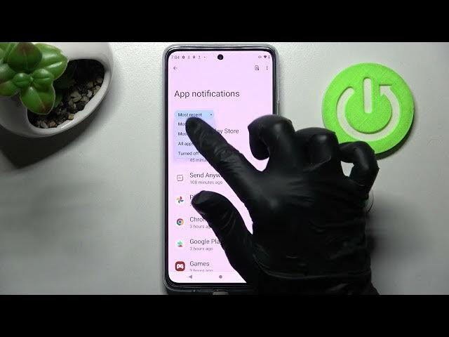 Video thumbnail for How to Turn On / Off App Notifications in Motorola Moto G72