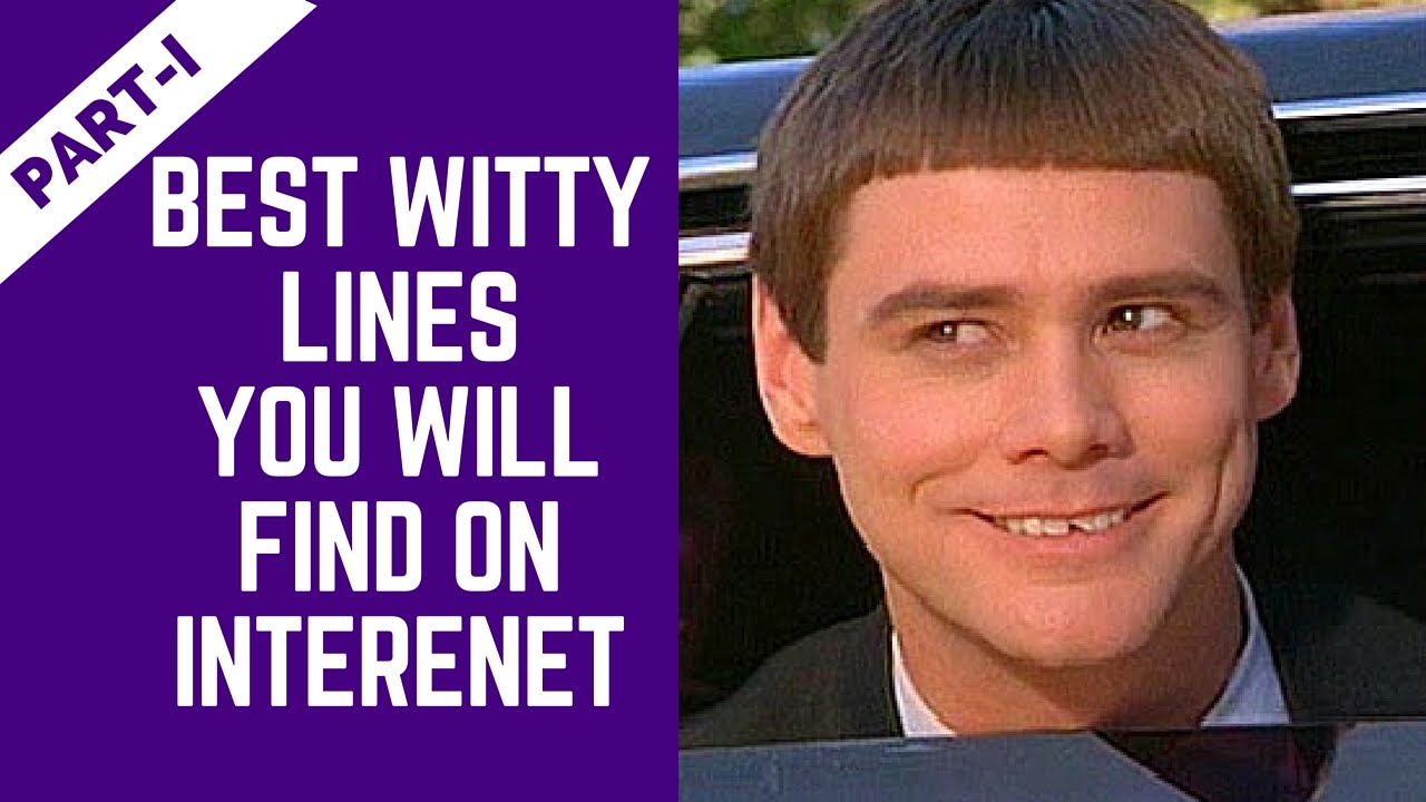 'Video thumbnail for Best Witty Lines | Funny One Liners'