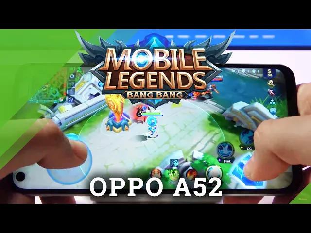 Video thumbnail for Mobile Legends on OPPO A52 – Gameplay