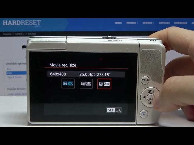 Video thumbnail for How to Set Maximum Resolution on Canon EOS M Series Mirrorless Camera - Best Video Resolution Canon