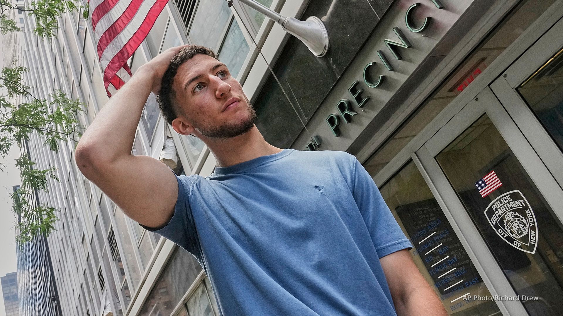 'Video thumbnail for Gaza protesters arrested in NYC, allege assault by Egyptian diplomats'