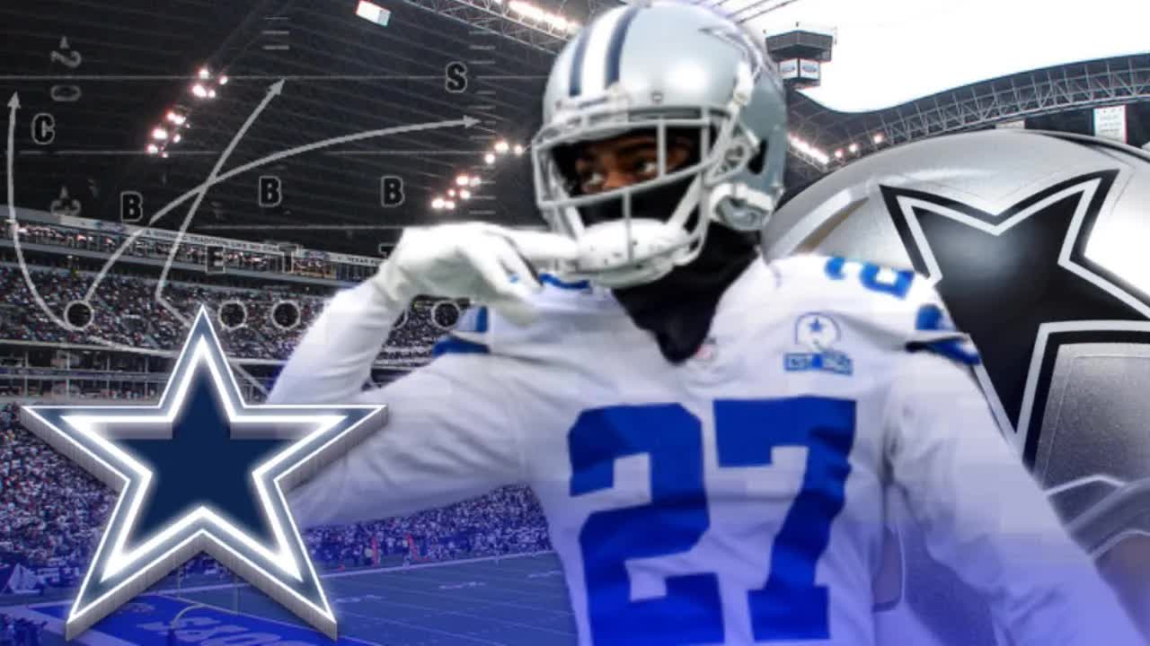 Video thumbnail for law nation sports: trevon diggs film session: cowboys db's interceptions & pass defense