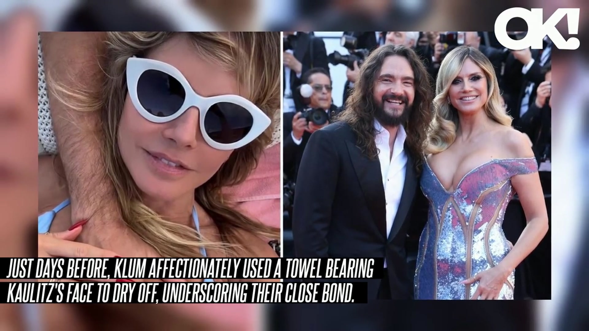 Video thumbnail for Heidi Klum's Husband Tom Kaulitz Gets Handsy With the Bikini-Clad Model in PDA-Packed Video: Watch