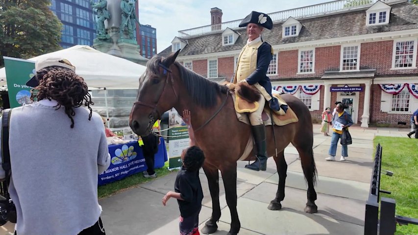 Video thumbnail for Annual Yonkers Riverfest draws in thousands