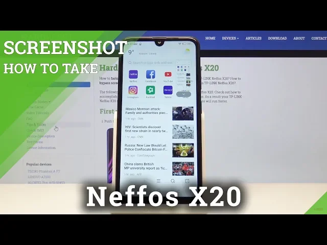 Video thumbnail for How to Capture Screen in TP-LINK Neffos X20 - Take Screenshot