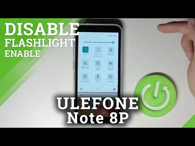 Video thumbnail for ULEFONE Note 8P - How to Activate & Use Flashlight