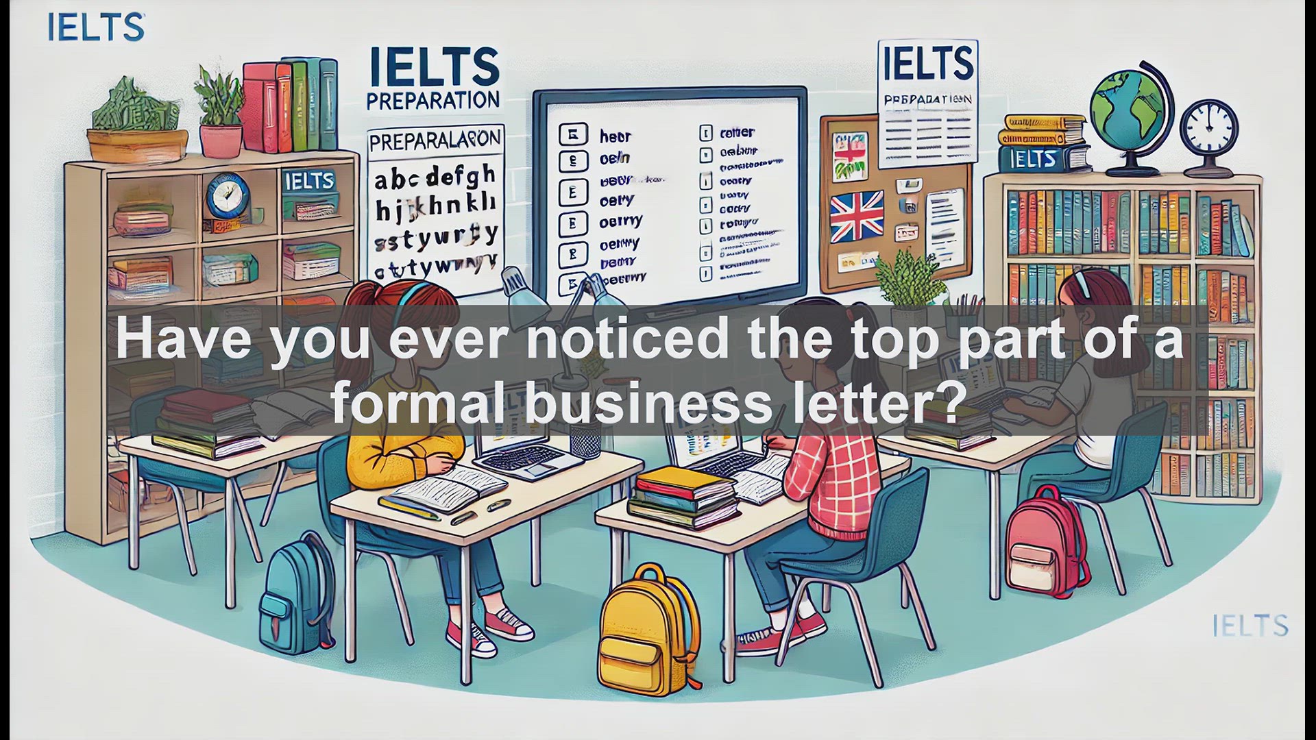 'Video thumbnail for 2500 Must Know IELTS 6.5 Vocabulary - Letterhead: The Key to Professional Business Letters'