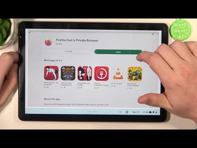 Video thumbnail for Lenovo IdeaPad Duet Chromebook - How To Install FIrefox Browser