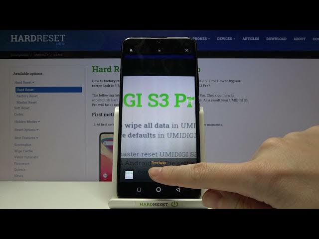 Video thumbnail for How to Record Timelapse Video in Umidigi S3 Pro – Create Speeded Video