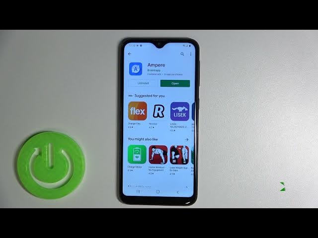 Video thumbnail for SAMSUNG Galaxy A20e and Downloaded Ampere App - Check Battery Temperature