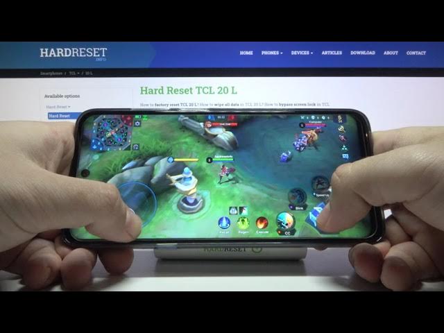 Video thumbnail for Mobile Legends Gameplay on TCL 20 L – Gaming Quality Checkup