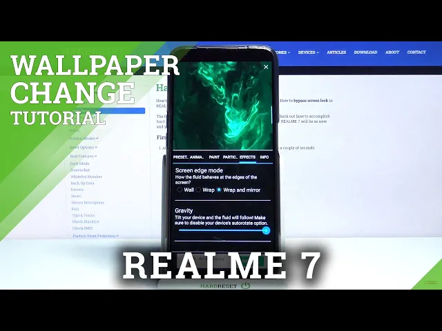 Video thumbnail for How to Get Live Wallpapers on Realme 7 - Download / Install Magic Fluids App