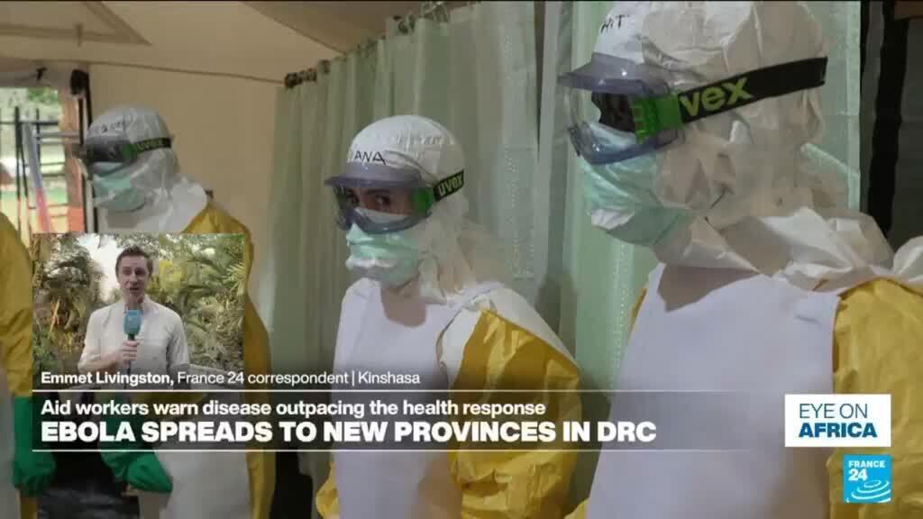Video thumbnail for Ebola outpacing health response in DR Congo, warn aid workers
