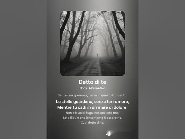 Video thumbnail for Detto di te