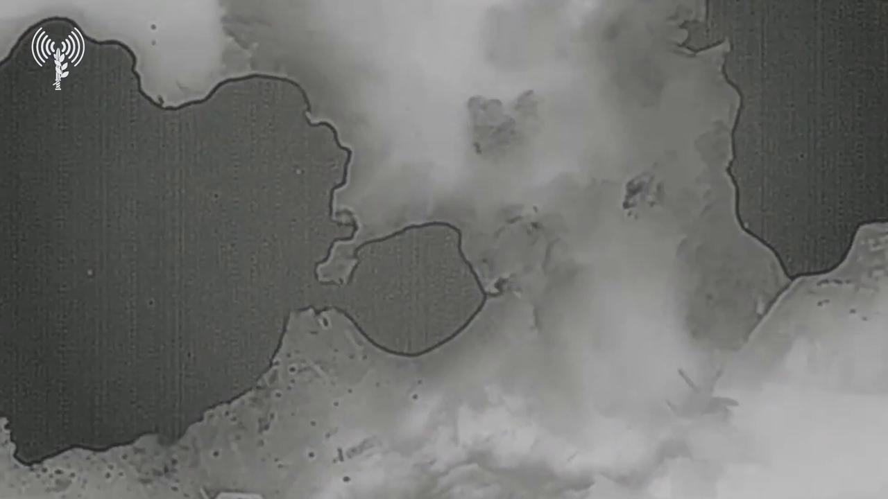 Video thumbnail for Israeli Forces Say Four Hamas Weapons Stores Destroyed in Gaza.